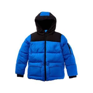 Rothschild Boys  Two-Tone Parka, Blue